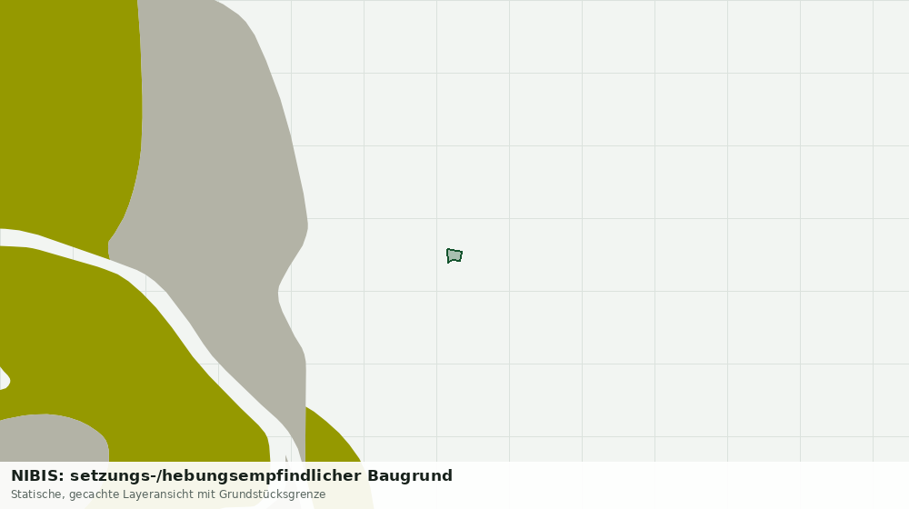 Statische Kartenansicht: NIBIS: setzungs-/hebungsempfindlicher Baugrund