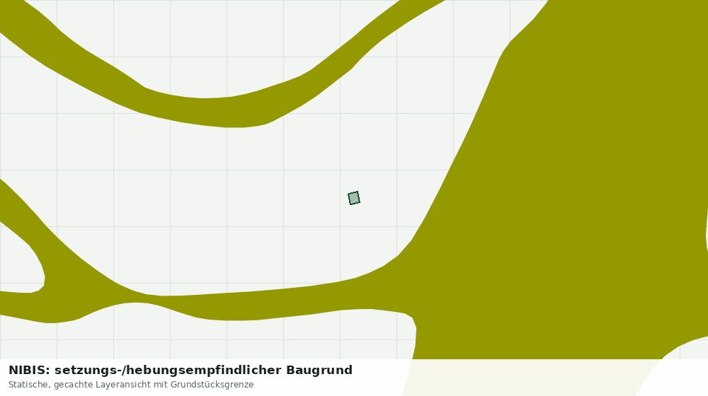 Statische Kartenansicht: NIBIS: setzungs-/hebungsempfindlicher Baugrund