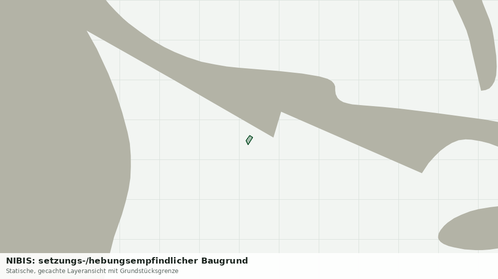 Statische Kartenansicht: NIBIS: setzungs-/hebungsempfindlicher Baugrund