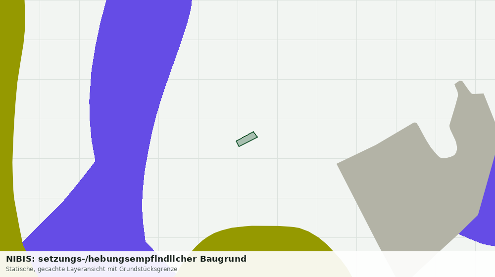 Statische Kartenansicht: NIBIS: setzungs-/hebungsempfindlicher Baugrund
