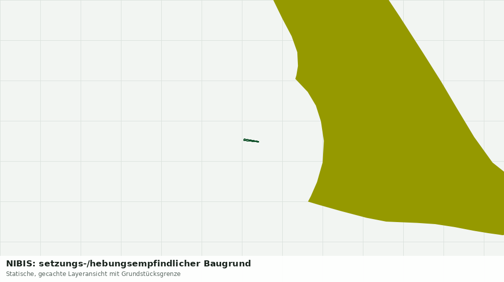Statische Kartenansicht: NIBIS: setzungs-/hebungsempfindlicher Baugrund