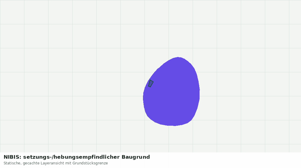 Statische Kartenansicht: NIBIS: setzungs-/hebungsempfindlicher Baugrund