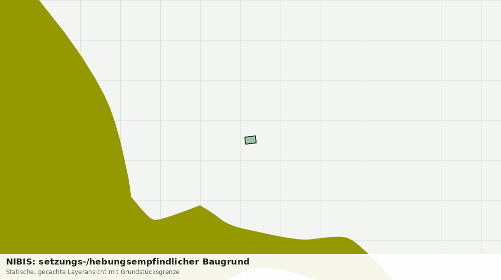 Statische Kartenansicht: NIBIS: setzungs-/hebungsempfindlicher Baugrund