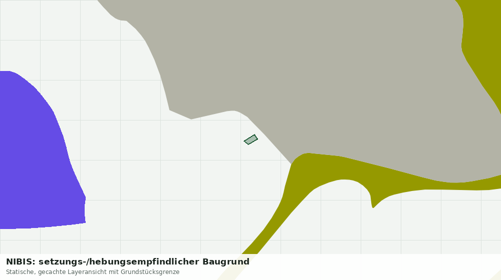 Statische Kartenansicht: NIBIS: setzungs-/hebungsempfindlicher Baugrund