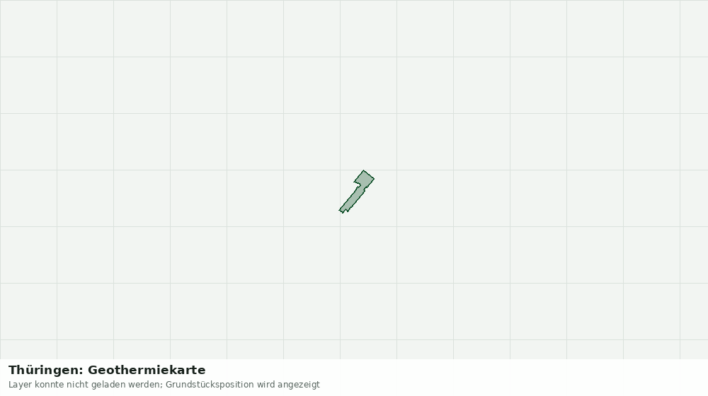 Statische Kartenansicht: Thüringen: Geothermiekarte