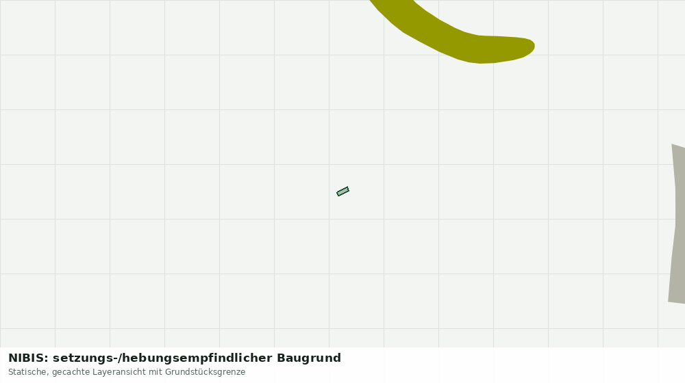 Statische Kartenansicht: NIBIS: setzungs-/hebungsempfindlicher Baugrund