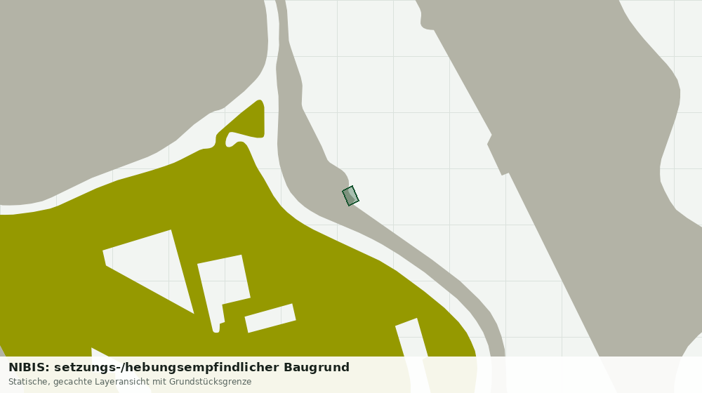 Statische Kartenansicht: NIBIS: setzungs-/hebungsempfindlicher Baugrund