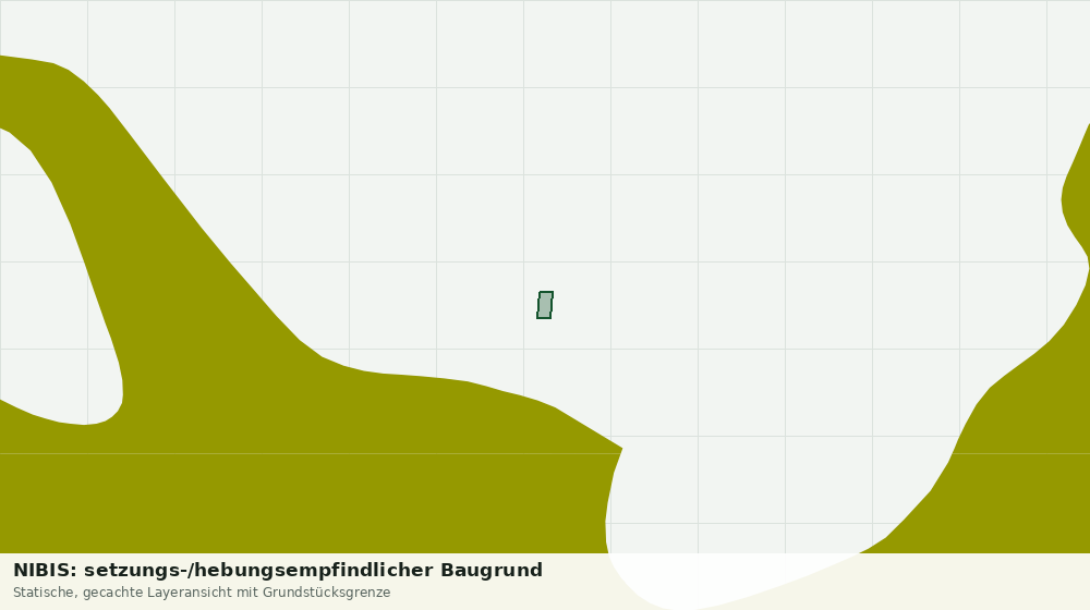 Statische Kartenansicht: NIBIS: setzungs-/hebungsempfindlicher Baugrund