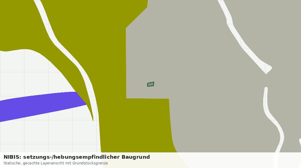 Statische Kartenansicht: NIBIS: setzungs-/hebungsempfindlicher Baugrund