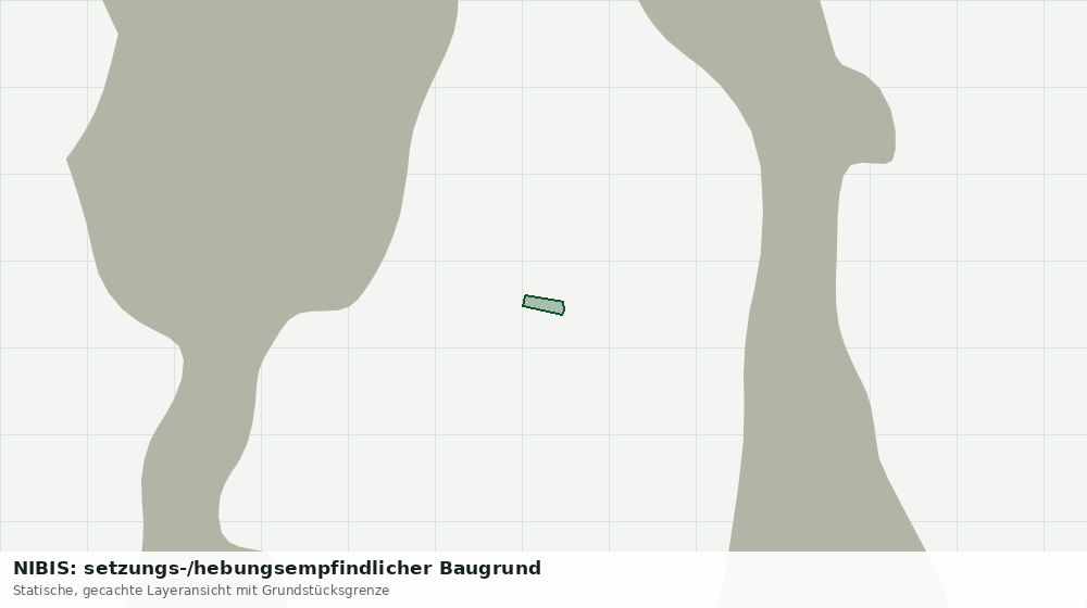 Statische Kartenansicht: NIBIS: setzungs-/hebungsempfindlicher Baugrund