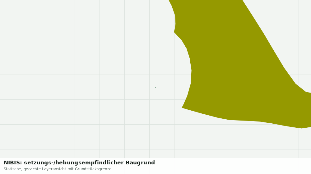 Statische Kartenansicht: NIBIS: setzungs-/hebungsempfindlicher Baugrund