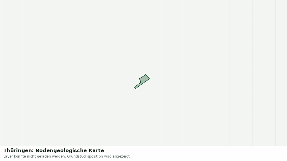 Statische Kartenansicht: Thüringen: Bodengeologische Karte