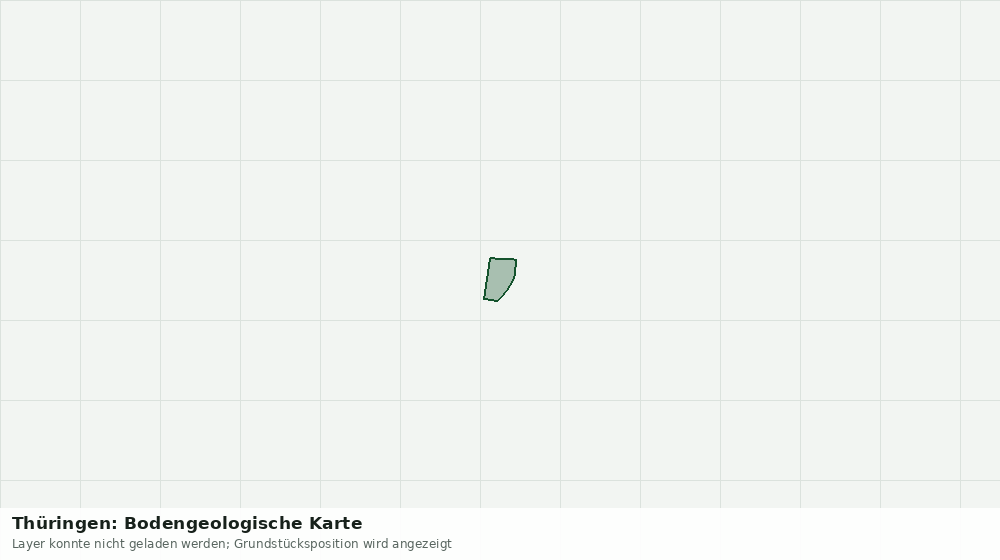Statische Kartenansicht: Thüringen: Bodengeologische Karte