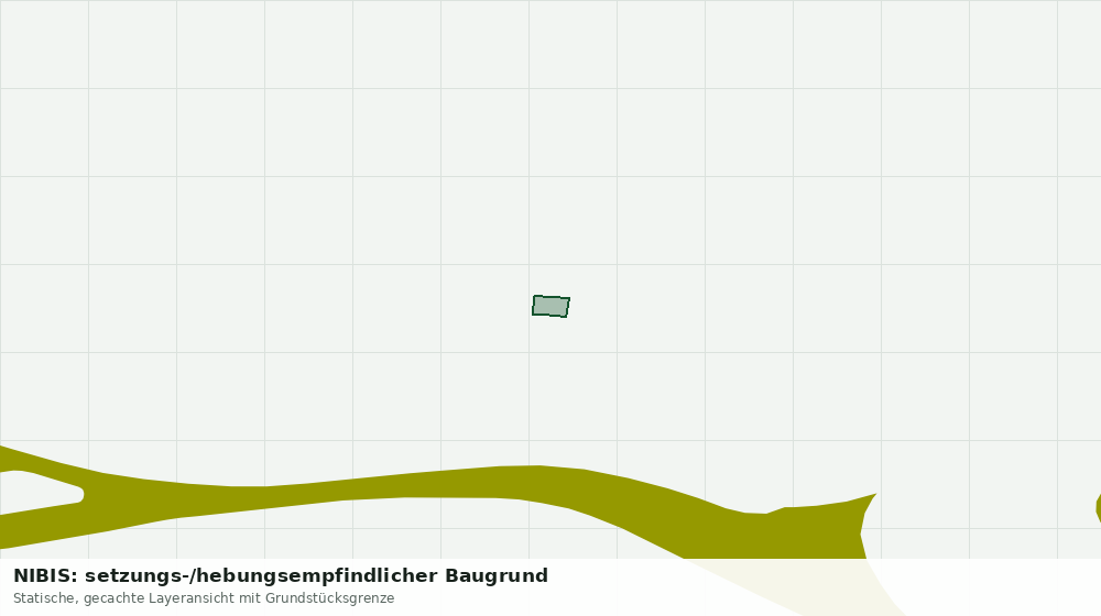 Statische Kartenansicht: NIBIS: setzungs-/hebungsempfindlicher Baugrund