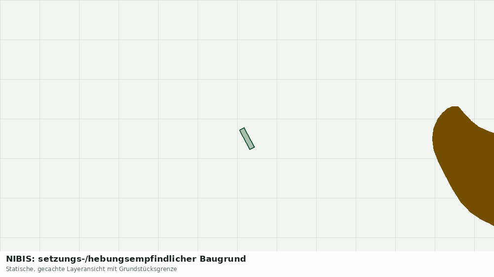 Statische Kartenansicht: NIBIS: setzungs-/hebungsempfindlicher Baugrund