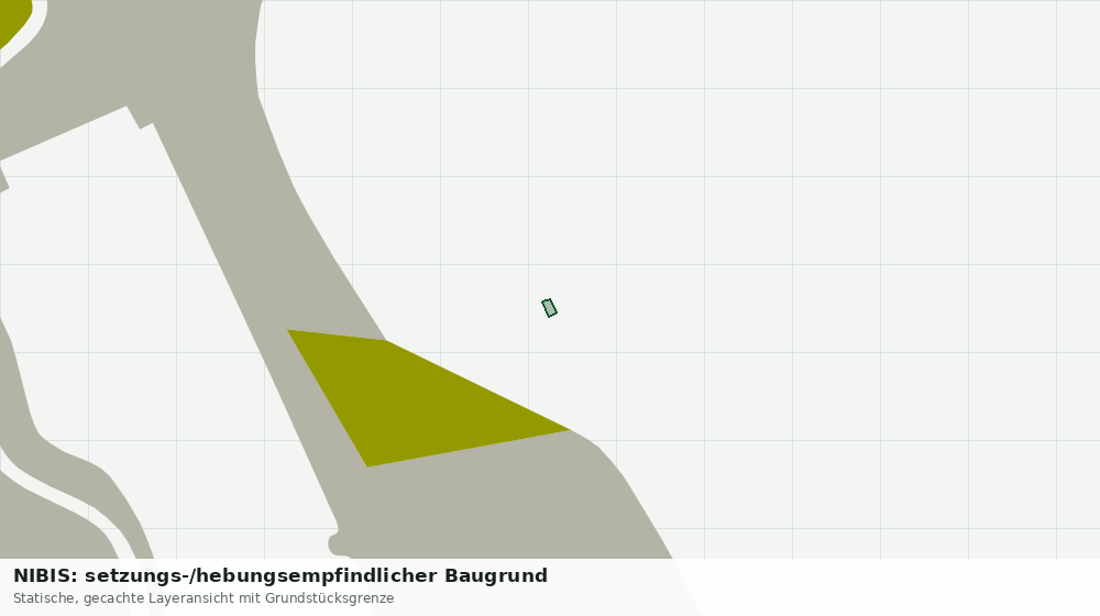 Statische Kartenansicht: NIBIS: setzungs-/hebungsempfindlicher Baugrund