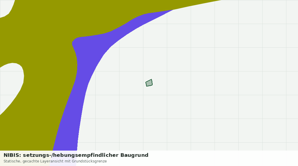 Statische Kartenansicht: NIBIS: setzungs-/hebungsempfindlicher Baugrund