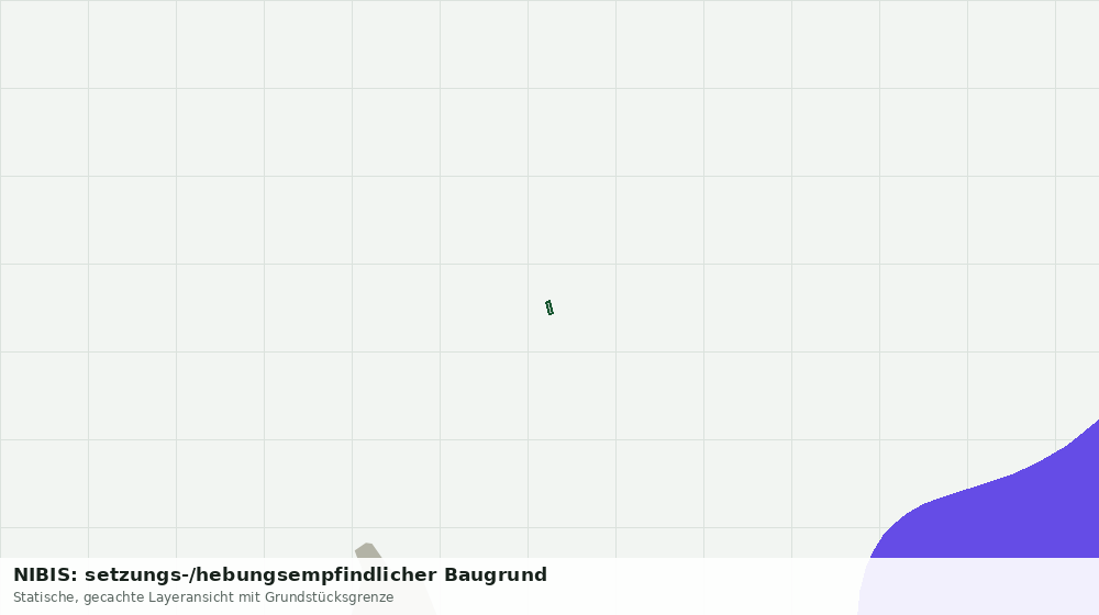 Statische Kartenansicht: NIBIS: setzungs-/hebungsempfindlicher Baugrund