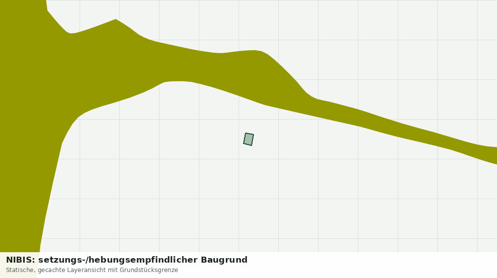 Statische Kartenansicht: NIBIS: setzungs-/hebungsempfindlicher Baugrund