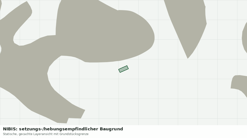 Statische Kartenansicht: NIBIS: setzungs-/hebungsempfindlicher Baugrund