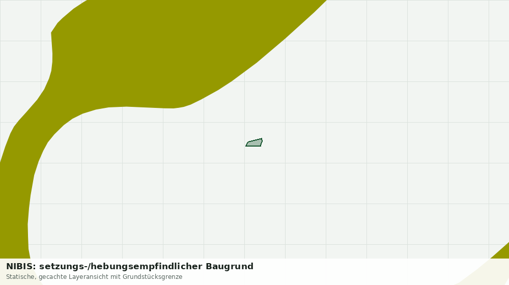 Statische Kartenansicht: NIBIS: setzungs-/hebungsempfindlicher Baugrund
