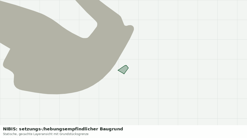 Statische Kartenansicht: NIBIS: setzungs-/hebungsempfindlicher Baugrund