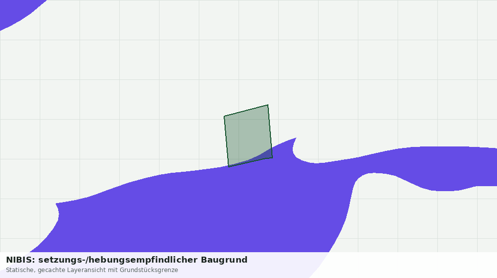 Statische Kartenansicht: NIBIS: setzungs-/hebungsempfindlicher Baugrund