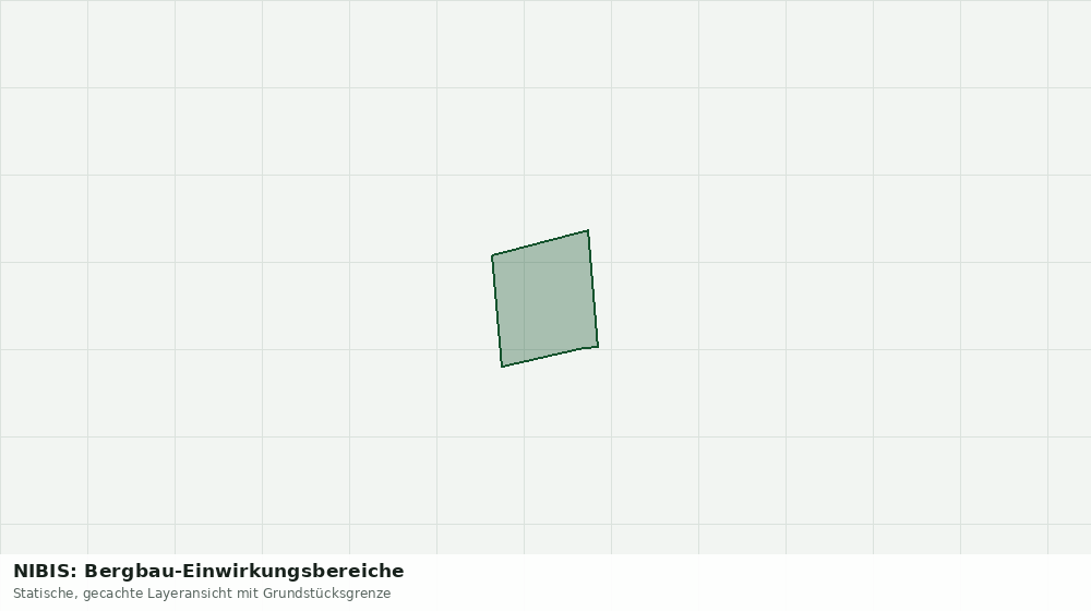 Statische Kartenansicht: NIBIS: Bergbau-Einwirkungsbereiche
