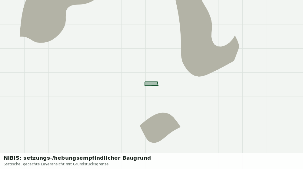 Statische Kartenansicht: NIBIS: setzungs-/hebungsempfindlicher Baugrund