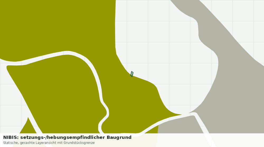 Statische Kartenansicht: NIBIS: setzungs-/hebungsempfindlicher Baugrund