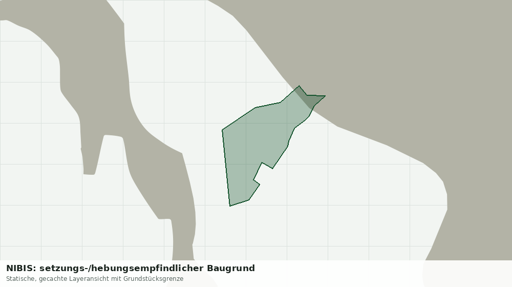 Statische Kartenansicht: NIBIS: setzungs-/hebungsempfindlicher Baugrund