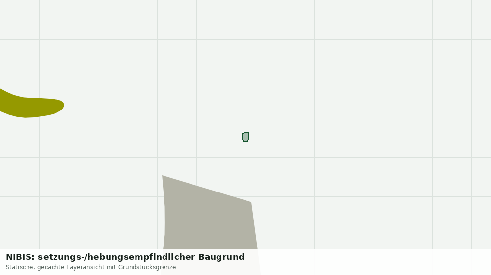 Statische Kartenansicht: NIBIS: setzungs-/hebungsempfindlicher Baugrund