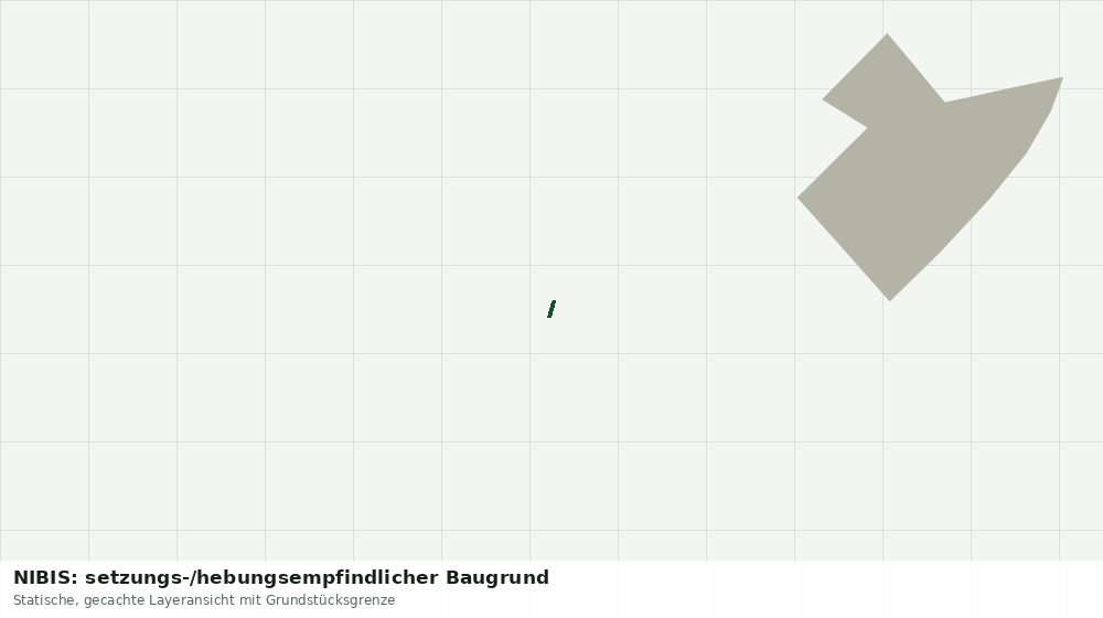 Statische Kartenansicht: NIBIS: setzungs-/hebungsempfindlicher Baugrund