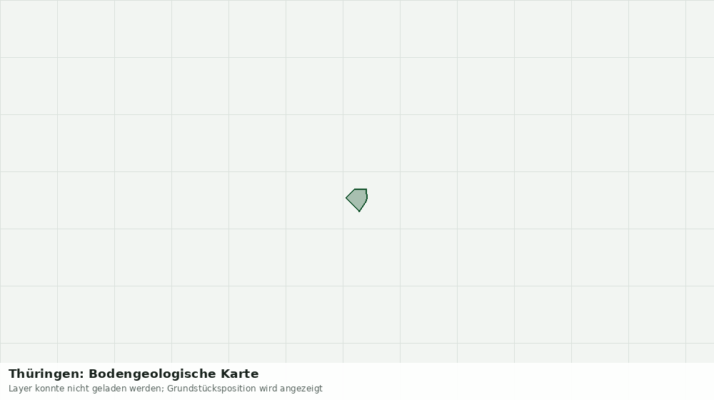 Statische Kartenansicht: Thüringen: Bodengeologische Karte