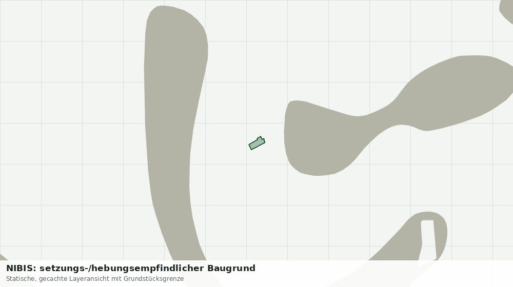 Statische Kartenansicht: NIBIS: setzungs-/hebungsempfindlicher Baugrund