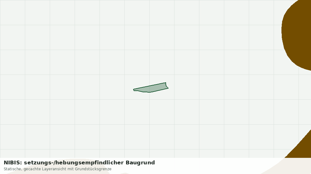 Statische Kartenansicht: NIBIS: setzungs-/hebungsempfindlicher Baugrund