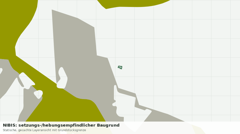 Statische Kartenansicht: NIBIS: setzungs-/hebungsempfindlicher Baugrund