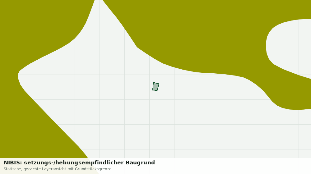 Statische Kartenansicht: NIBIS: setzungs-/hebungsempfindlicher Baugrund