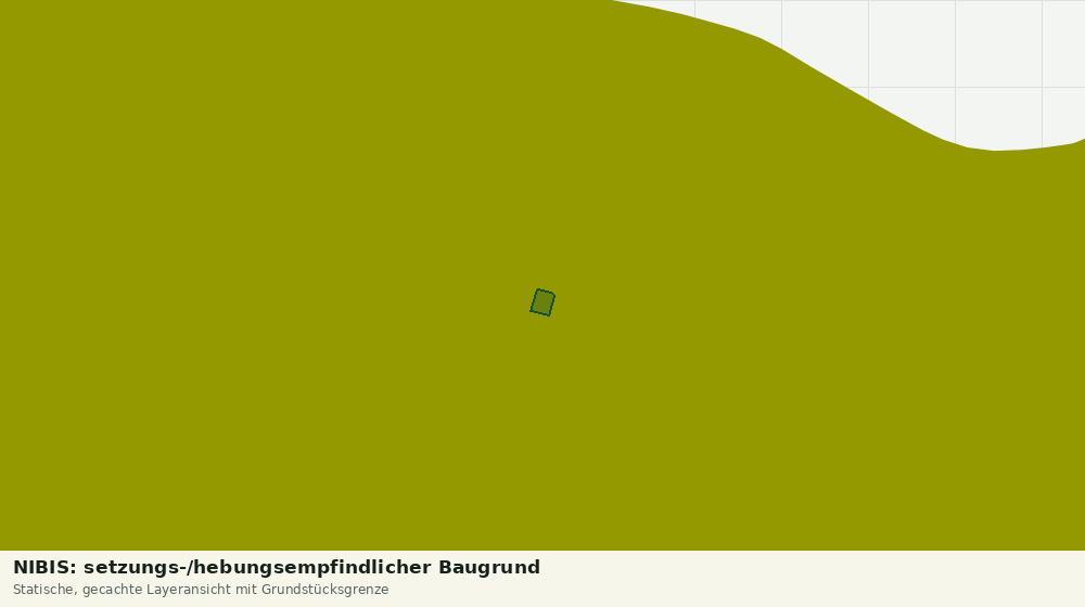 Statische Kartenansicht: NIBIS: setzungs-/hebungsempfindlicher Baugrund