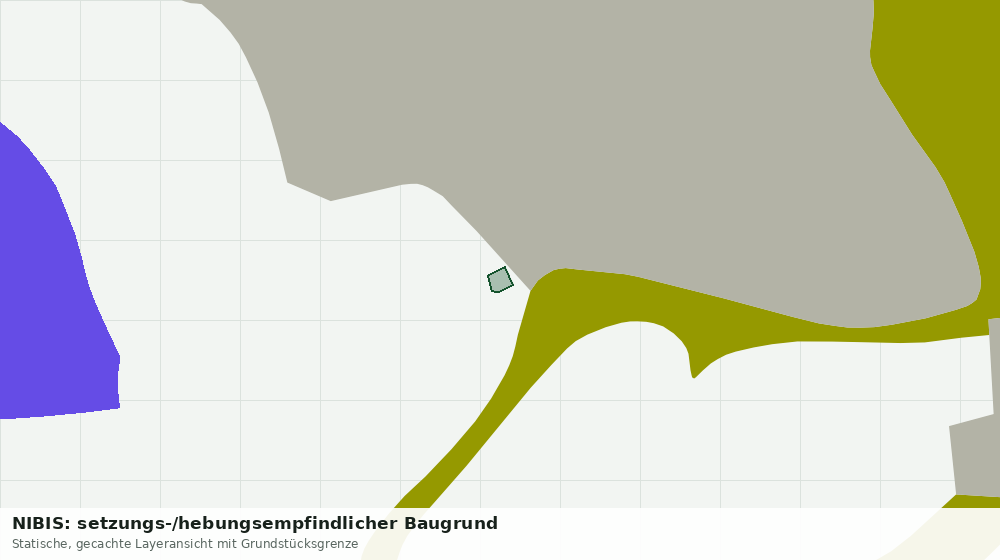 Statische Kartenansicht: NIBIS: setzungs-/hebungsempfindlicher Baugrund