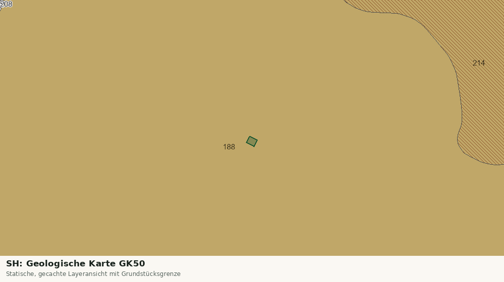Statische Kartenansicht: SH: Geologische Karte GK50