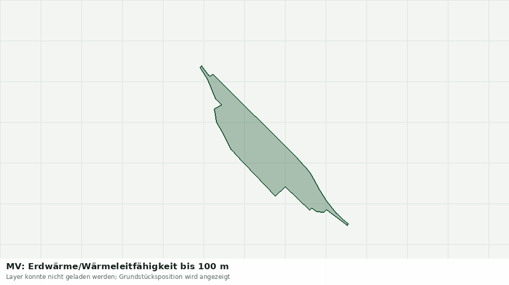 Statische Kartenansicht: MV: Erdwärme/Wärmeleitfähigkeit bis 100 m