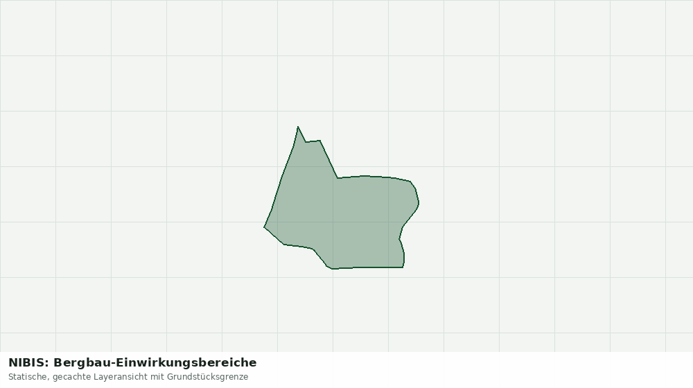 Statische Kartenansicht: NIBIS: Bergbau-Einwirkungsbereiche