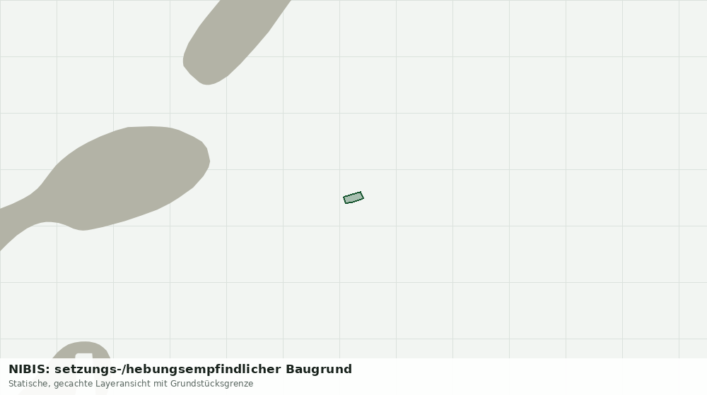 Statische Kartenansicht: NIBIS: setzungs-/hebungsempfindlicher Baugrund