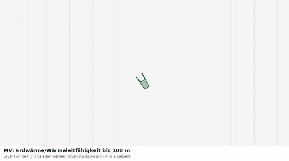 Statische Kartenansicht: MV: Erdwärme/Wärmeleitfähigkeit bis 100 m