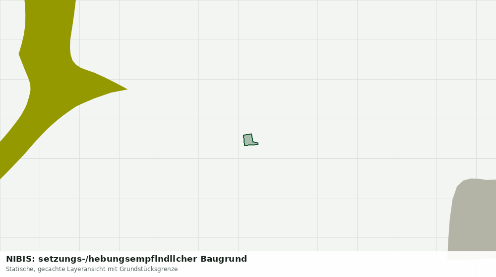 Statische Kartenansicht: NIBIS: setzungs-/hebungsempfindlicher Baugrund