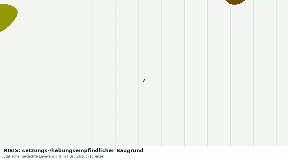 Statische Kartenansicht: NIBIS: setzungs-/hebungsempfindlicher Baugrund