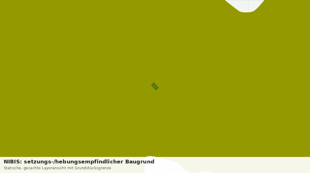 Statische Kartenansicht: NIBIS: setzungs-/hebungsempfindlicher Baugrund