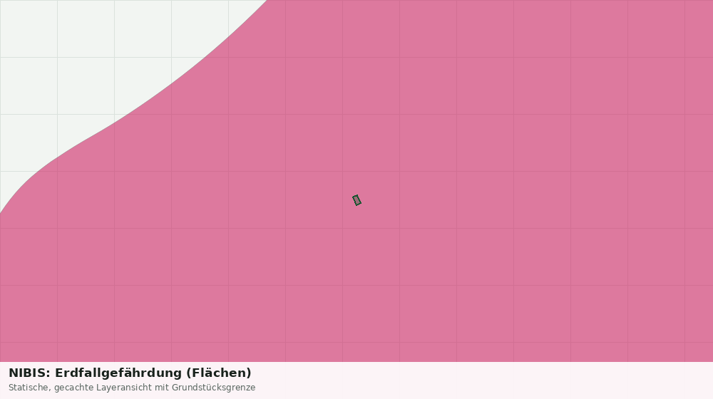 Statische Kartenansicht: NIBIS: Erdfallgefährdung (Flächen)