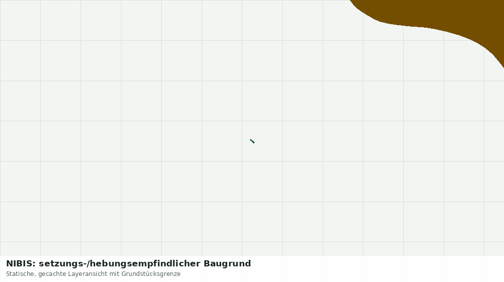Statische Kartenansicht: NIBIS: setzungs-/hebungsempfindlicher Baugrund
